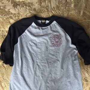 Black and Gray Loser Machine Men's Large ( Fits More like Medium Shirt)